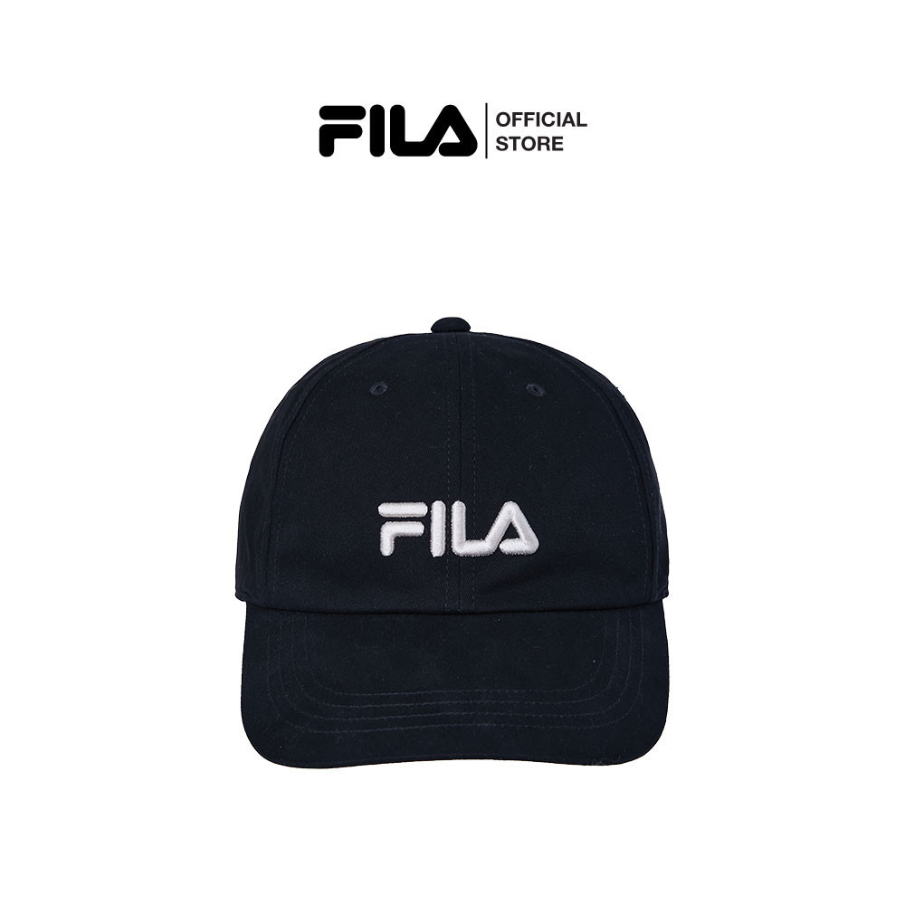 FILA หมวกแก๊ปผู้ใหญ่ OLD MONEY รุ่น CHU240701U - BLACK