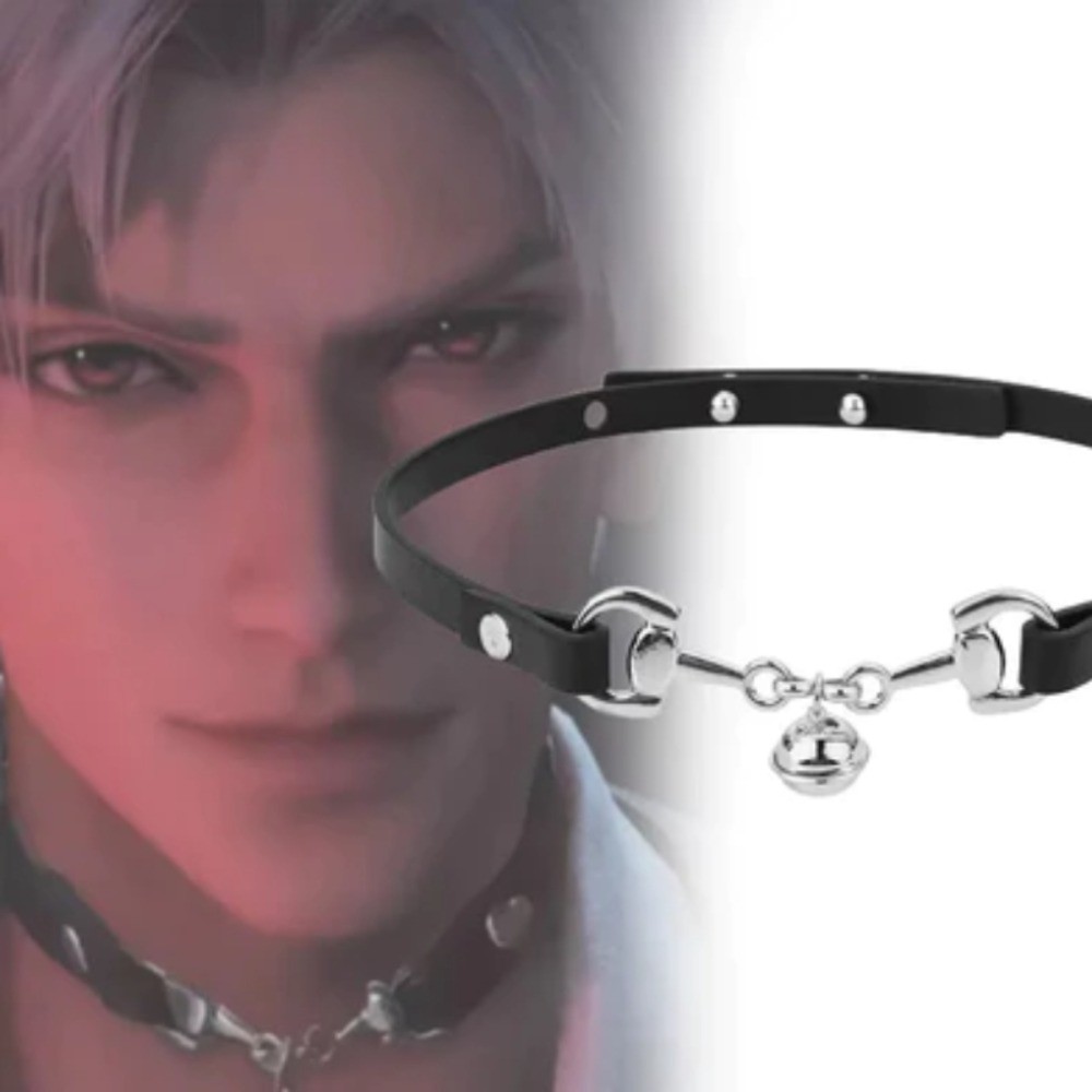 เกม Love และ Deepspace Sylus สร้อยคอ Choker ผู้ใหญ่หนัง Bell ฮาโลวีนแฟชั่น Man ผู้หญิงคอสเพลย์อุปกรณ์เสริมของขวัญ