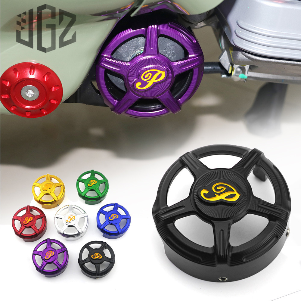 ฝาครอบ ยาง บูทแท่นเครื่อง CNC สำหรับ Vespa เวสป้า อลูมิเนียม ครอบบูท