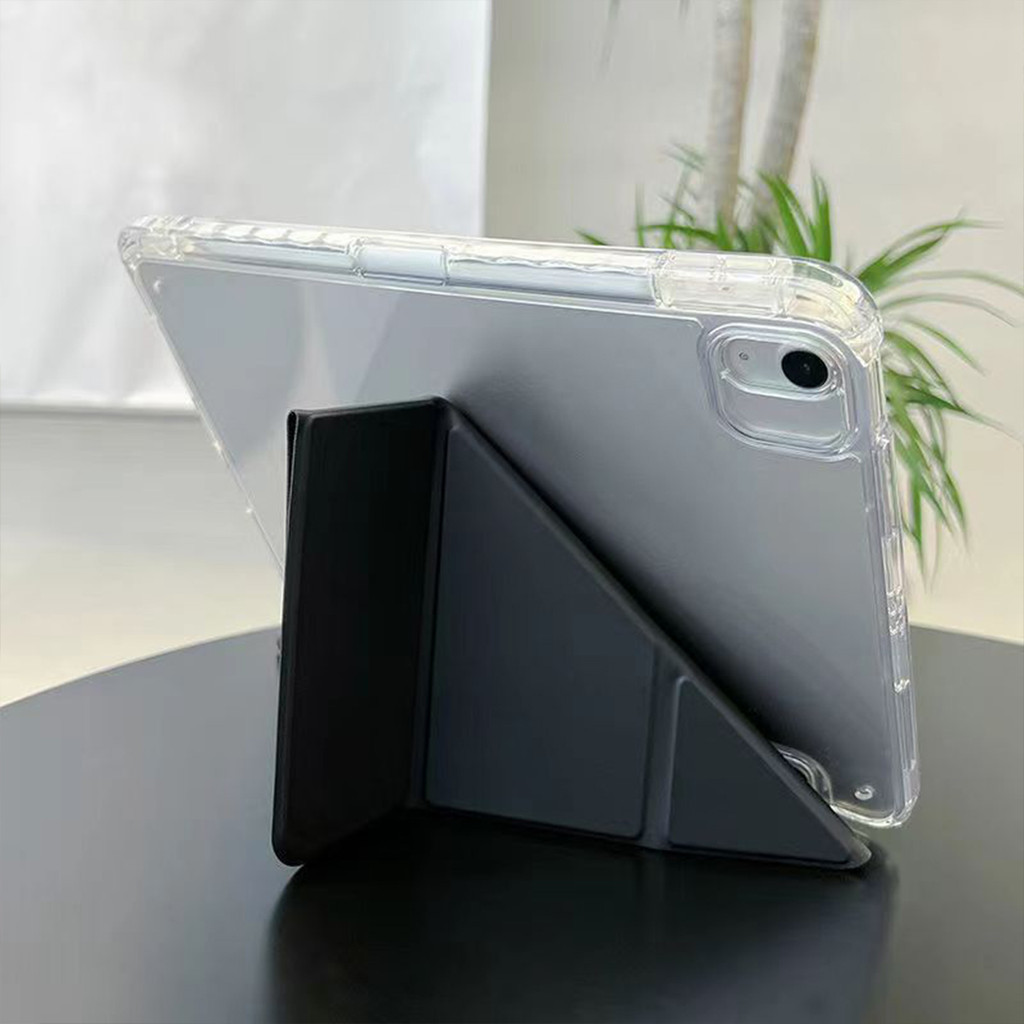 เคสป้องกัน iPad แบบพับ Y สำหรับ Gen11 A16 Air7 Air6 Air4 Air5 ​​10.9 Gen10 gen7 gen8 gen9 10.2 Pro11 พร้อมช่องใส่ปากกา - ภาพย่อย 3