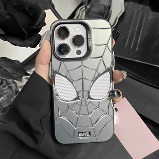 🔥COD🔥เคส iphone 11 13 12 14 15 16 Pro MAX X XR XSMAX 14 15 16 Plus 7Plus Cool Spider เคสโทรศัพท์คู่รักหรูหราทันสมัย