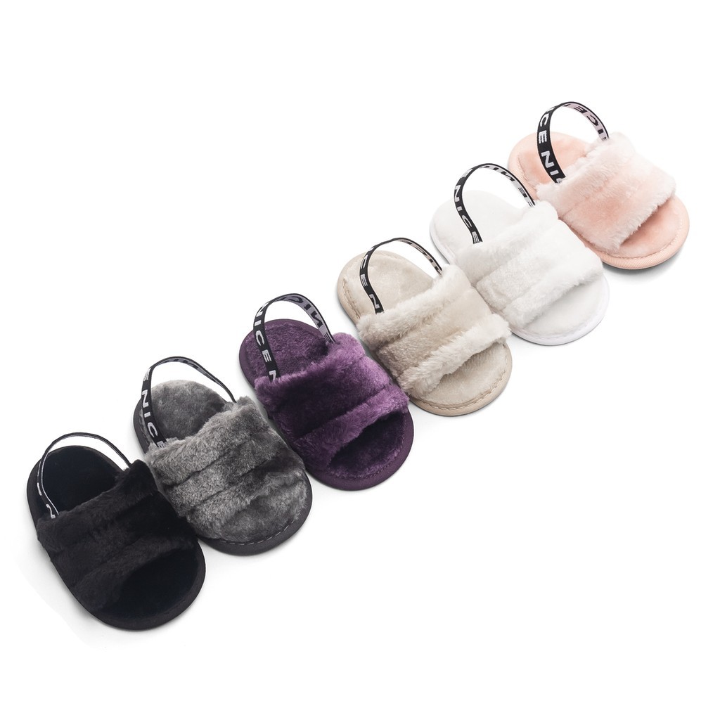 Baby ทารกแรกเกิดสาวนุ่ม soled รองเท้า baby bassinet รองเท้าแตะฤดูร้อน 0-15 เดือน first walker รองเท้าเด็กกันลื่น