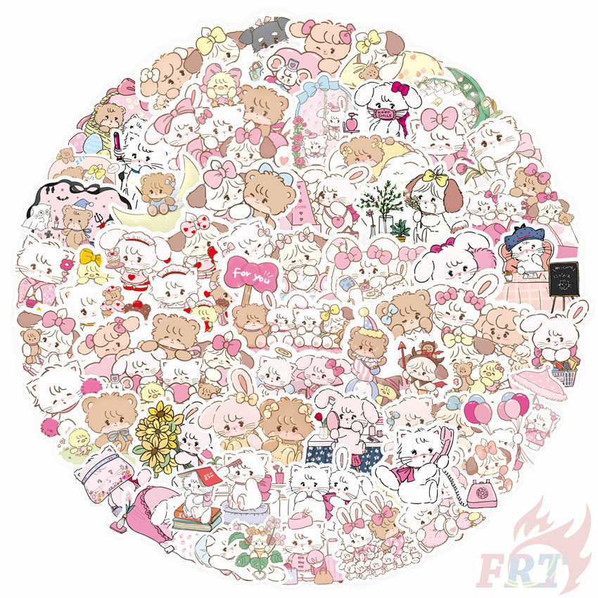 100ชิ้น/เซ็ต Milko Art Series 01 สติ๊กเกอร์อาหารแสนอร่อย มูส‌ ลาเต้‌ มันมมี่‌ ซูเฟล่‌ สติ๊กเกอร์แฟชั่น DIY Doodle Decals