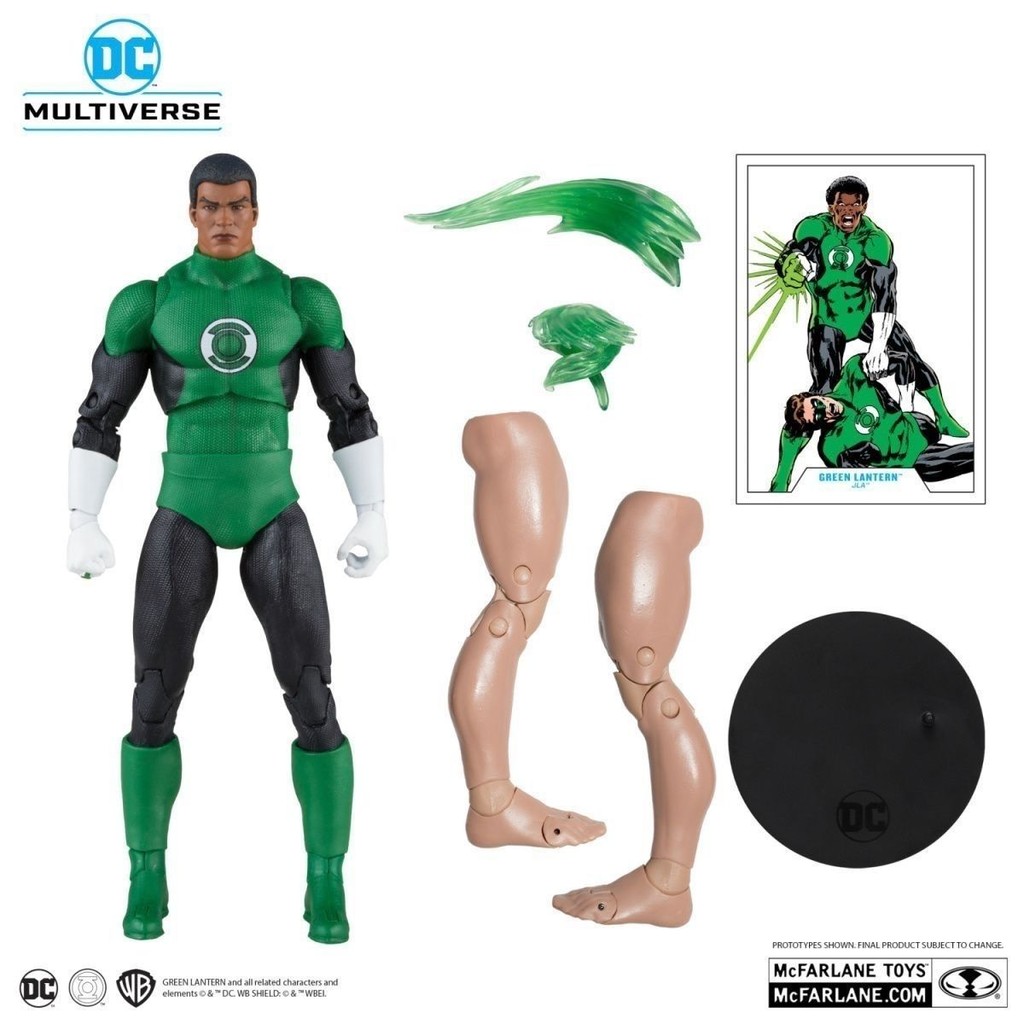 Mcfarlane DC JLA Justice League Green Lantern Action Figure