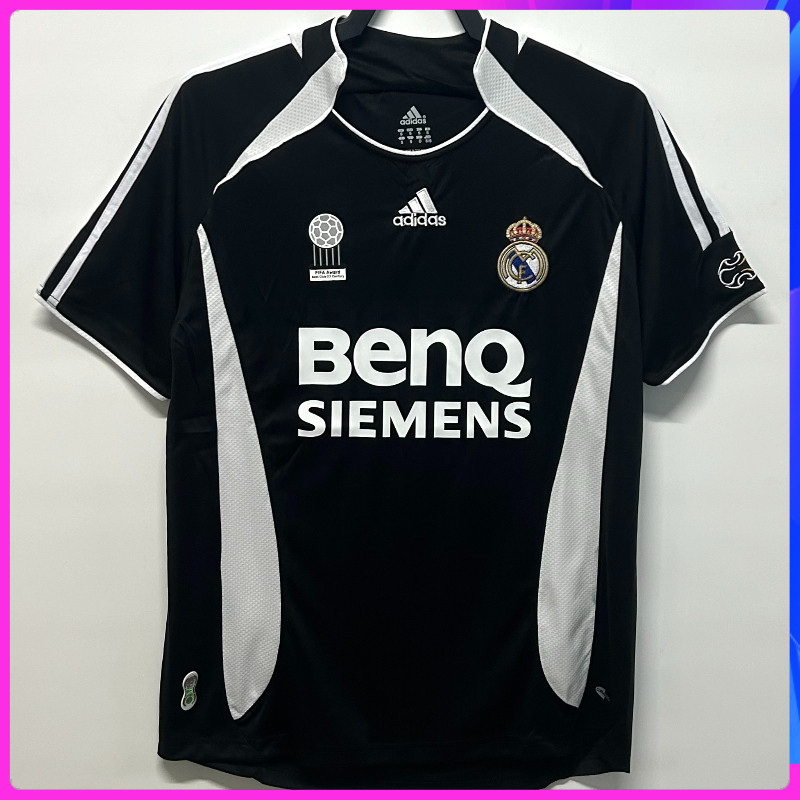 รุ่นวินเทจ 06-07 เรอัล มาดริด เยือน 2 เสื้อฟุตบอลคุณภาพสูงแขนสั้นเสื้อ S-XXL