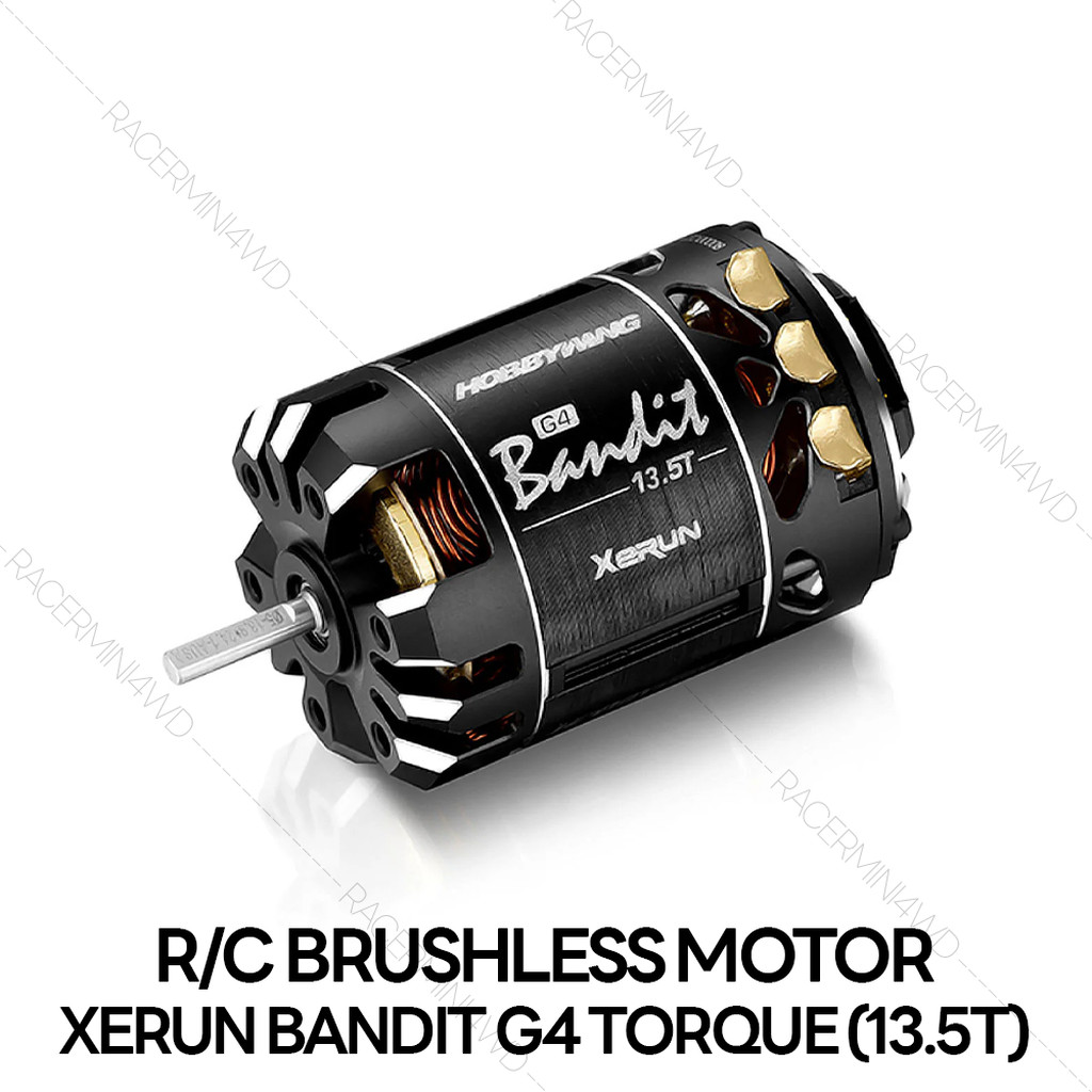 Hobbywing 30401857 XeRun Bandit G4 13.5T - TORQUE มอเตอร์รถบังคับฮ๊อบบี้วิงแท้