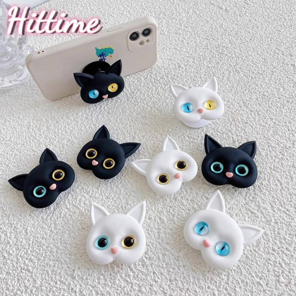 Hittime Air Sac ที่วางโทรศัพท์เกาหลี INS 3D แมวโทรศัพท์มือถือแหวนนิ้วขาตั้งอุปกรณ์เสริมโทรศัพท์มือถือ K8L2