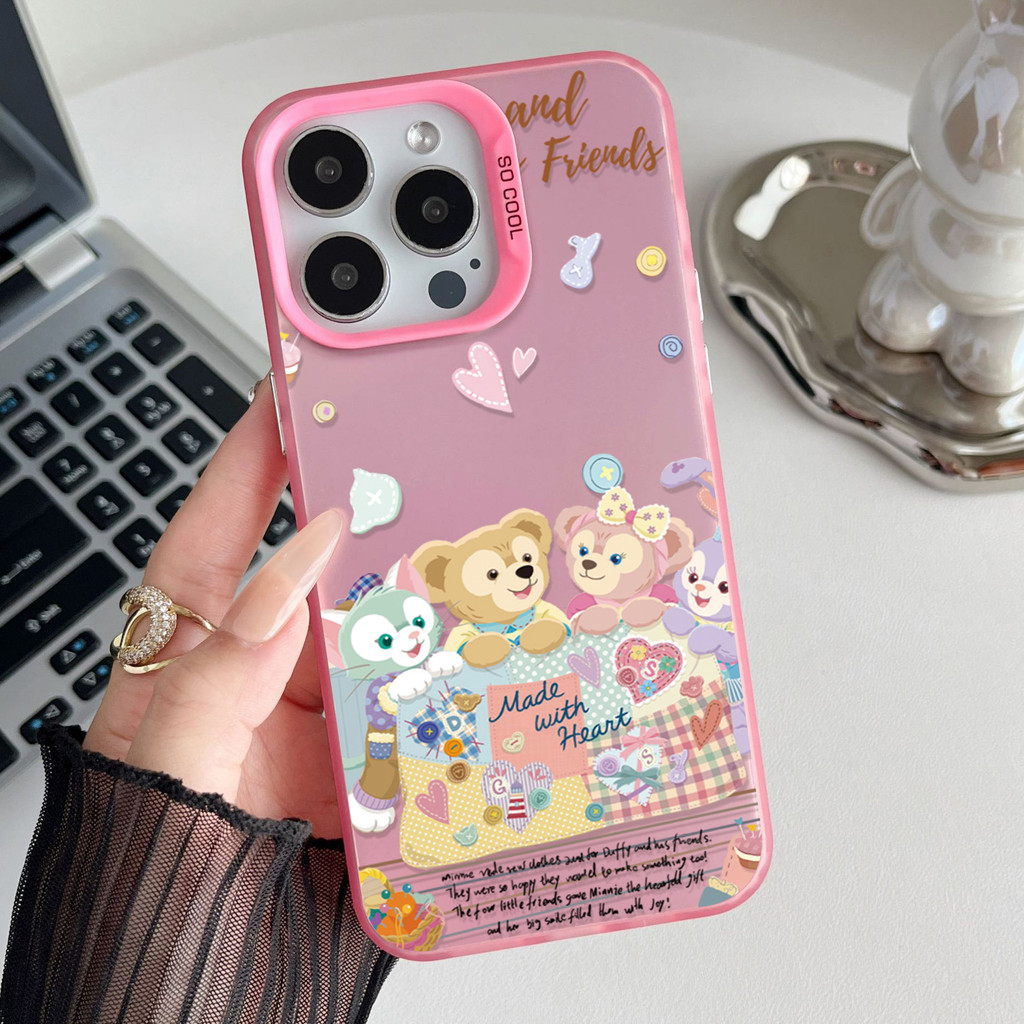 งานปาร์ตี้สเตลล่าลู เคสไอโฟนหรูหราไฮโซ For iphone 11 12 13 14 15 16 Pro MAX XR 14Plus X XSMAX 7Plus เคสโทรศัพท์กันกระแทก