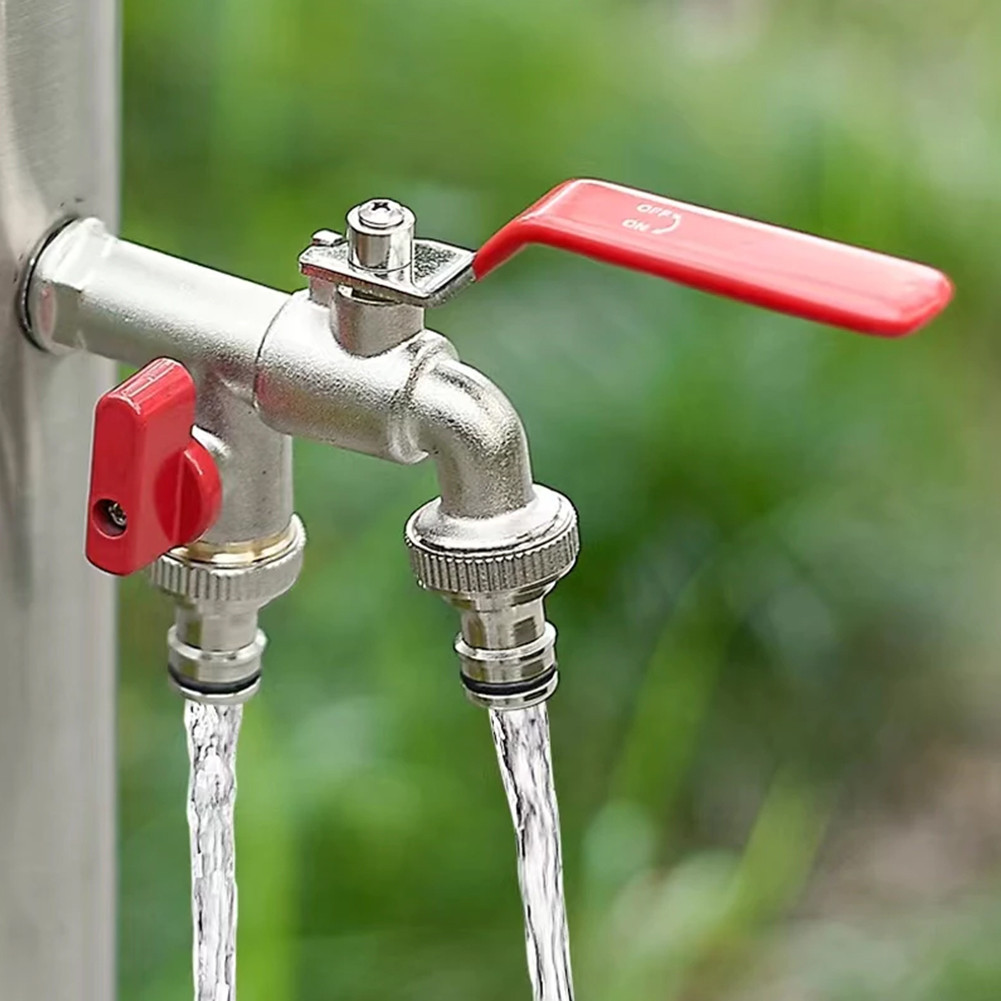 ก๊อกบอลสนาม ก๊อกน้ำ ก็อกน้ำ 1/2 นิ้ว (4 หุน) และ 3/4 นิ้ว (6 หุน) ก๊อกด้ามแดง ก๊อกปากสนาม ก๊อกน้ำสวน ก๊อกต่อสายยาง