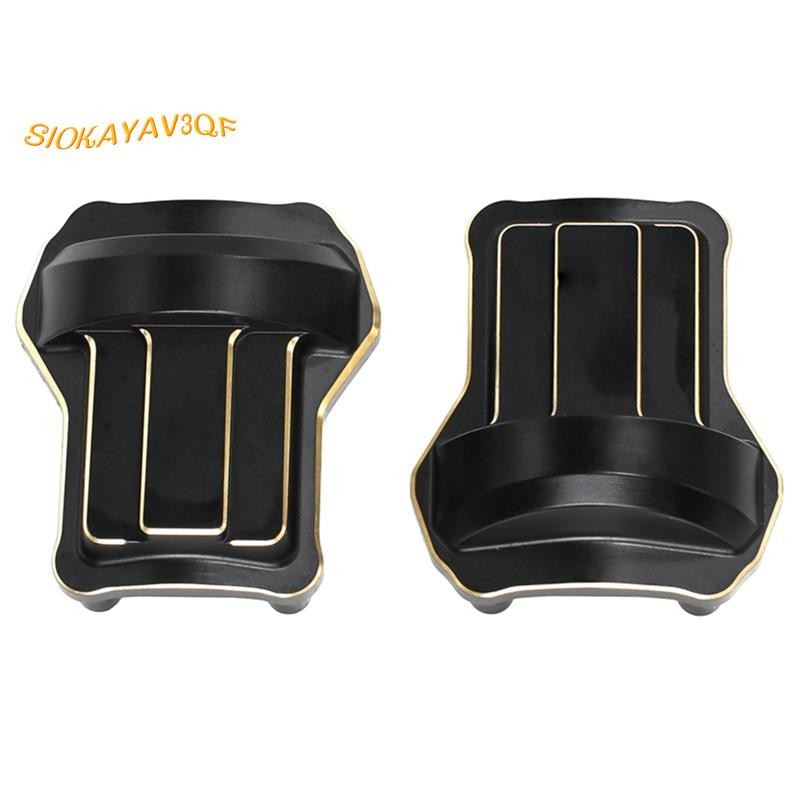 ทองเหลืองด้านหน้าและด้านหลัง Differential เพลาสําหรับ 1/10 RC Crawler FMS FCX10 RC Crawler รถอัพเกรด