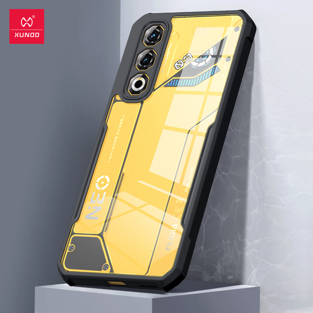 สําหรับ ZTE Nubia Neo 3 GT Neo 5 Pro 5G กรณี XUNDD ถุงลมนิรภัยกันกระแทก PC + TPU กล้องฝาครอบป้องกัน