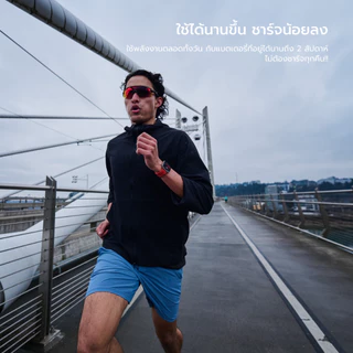 AMAZFIT BIP 6 46MM SMARTWATCH หน้าจอใหญ่ GPS แม่นยำและโหมดกีฬา 140+ ตรวจจับสุขภาพ 24 ชม.