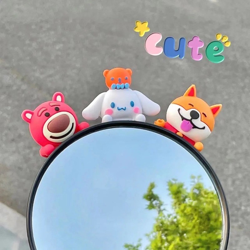 SANRIO รถยนต์ไฟฟ้าตกแต่งแดชบอร์ดป้ายทะเบียนตกแต่งรถจักรยานยนต์รถยนต์ไฟฟ้ารถ ซานริโอ ตุ๊กตาสติกเกอร์อุปกรณ์ดัดแปลง ราคา ถูกที่สุด ดีลบีเคเค แกลเลอรีภาพที่ 8