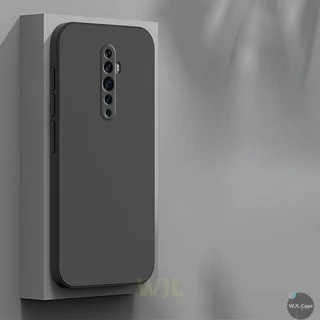 เคส OPPO Reno 2F เคสซิลิโคนโทรศัพท์มือถือสีลูกกวาดเรียบง่าย YT