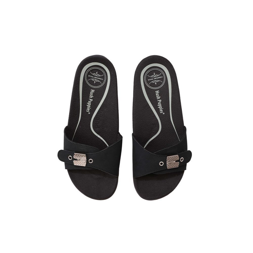 Hush Puppies รองเท้าผู้หญิง รุ่น SANDALS COMFORT HP KWSFB6564A - สีดำ