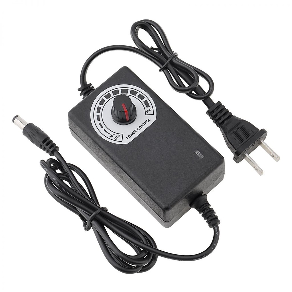 AC เป็น DC แหล่งจ่ายไฟแบบปรับได้ 100-240V AC ถึง 3-12V DC 24W Power Adapter ตัวควบคุมความเร็ว 3V 5V 9V 12V แหล่งจ่ายไฟแรงดันไฟฟ้าหลาย
