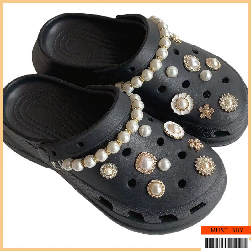 Jibbitz Crocs จี้ตกแต่งรองเท้า ชุดตัวต่อลายรองเท้า กันน้ำ | อุปกรณ์ตกแต่ง Clogs & Sandal สไตล์สากล