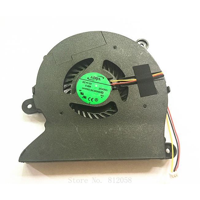 แล็ปท็อปใหม่ CPU Cooling Cooler พัดลมสําหรับ Clevo M760 M760s S410IG S410 S510 S510IG Averatec Vu TS