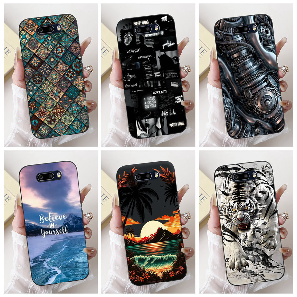 สําหรับ LG V50s ThinQ / V50 ThinQ 5G ใหม่แฟชั่น Dusk Beach ภาพวาดปลอก LG V50 V50s ThinQ ซิลิโคนสีดํา