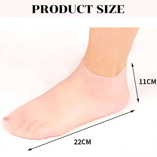 ถุงเท้าซิลิโคน สปาเท้า ถุงเท้าสปาคลุมทั้งเท้า ให้ความชุ่มชื้น Silicone socks