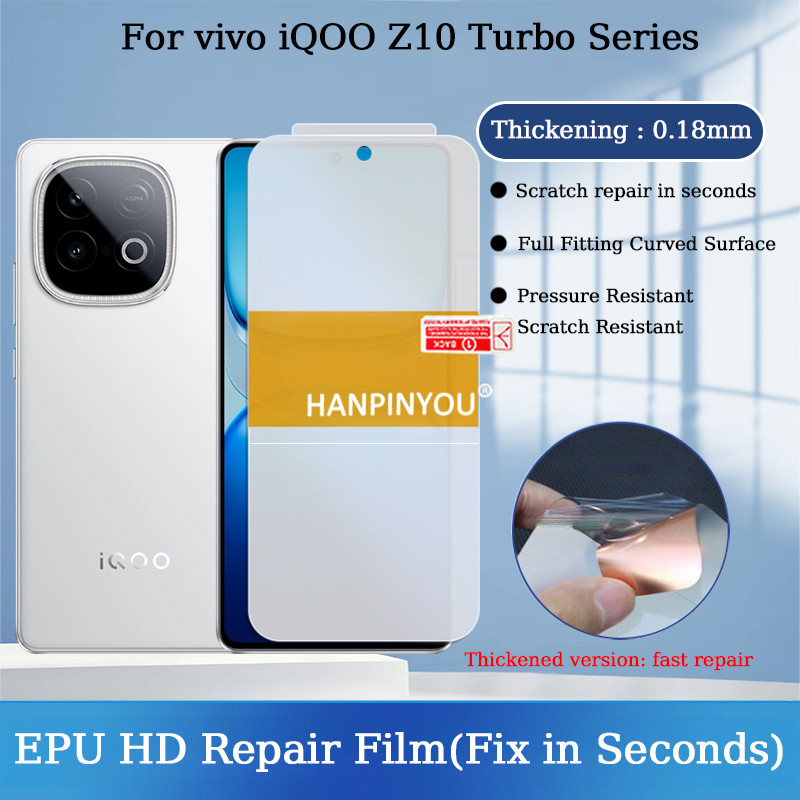 ตําแหน่งป้องกันหน้าจอสําหรับ vivo iQOO Z10 Z9 Turbo Pro Plus Z10x Z9x Z8x Z7i Y200GT T3 Pro Y37m V40