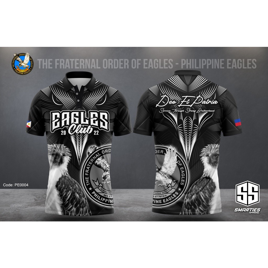 The Freother Order Of Eagles เสื้อโปโล Philippine Eagles Type B เสื้อระเหิด