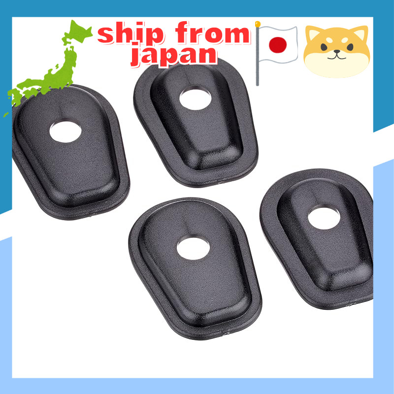 Kijima Bike Parts Turn Signal Mount Base Set for ZX6R/RR/7S/R/9R, Set of 2, 217-2029