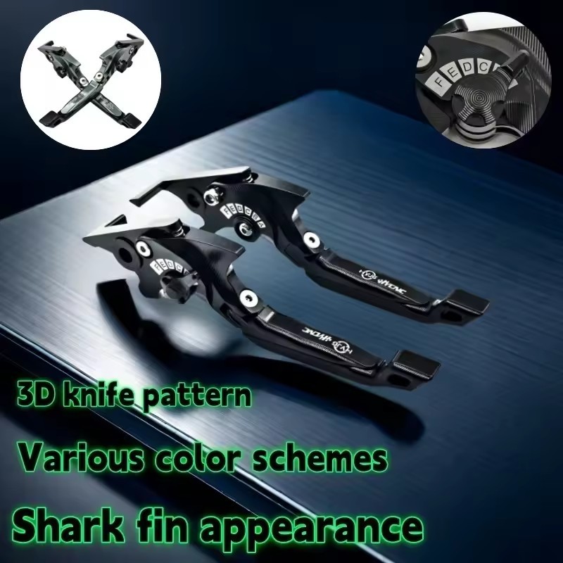 สําหรับ YAMAHA WR155 WR155R รถจักรยานยนต์ 3D คลัทช์เบรคคันโยกพับ Handle Levers อุปกรณ์เสริมอะไหล่