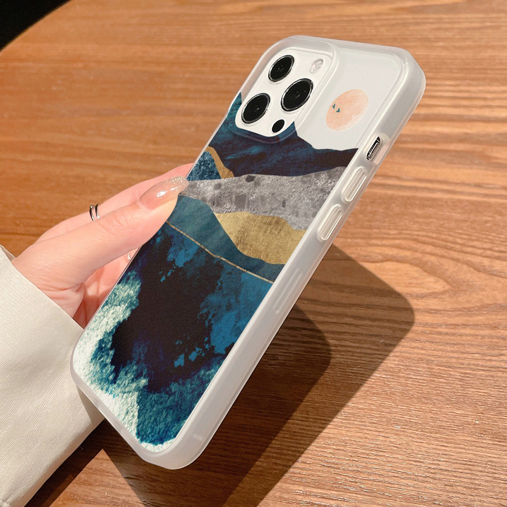 Silicone Matte ชัดเจนเคส For iPhone 16 Pro Max เคส 13 11 17 Air  14 15 12 16promax 13promax 15promax เคสโทรศัพท์มือถือ - รูปที่ 4