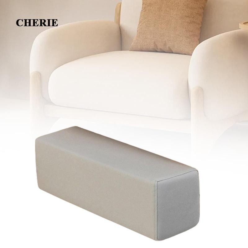 [Cherie] หมอนข้างส่วนที่เหลือแขนด้านข้างสี่เหลี่ยมพร้อมหมอนอิงปลอกหมอนซักได้สําหรับรถโซฟา - รูปที่ 3