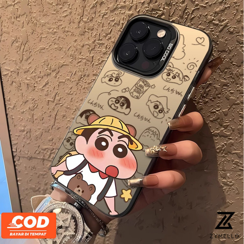 สําหรับ OPPO Reno 15F Reno 14F Reno 14 Pro Reno 13F Reno12 F Reno 12 Reno11 F Reno 10 Pro Reno 8T Reno 8Z Reno 7Z Reno 8 การ์ตูน Shin-chan กันกระแทก TPU โทรศัพท์มือถือ pho