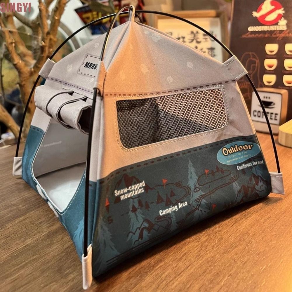 Singyi จําลองเต็นท์กลางแจ้ง, Miniature 1:12 Scale Camping เต็นท์,ตุ๊กตาอุปกรณ์เสริมเครื่องประดับ Oxford ผ้า Ob11 ตุ๊กตาตุ๊กตาเต็นท์ขนาดเล็กของเล่นเด็ก