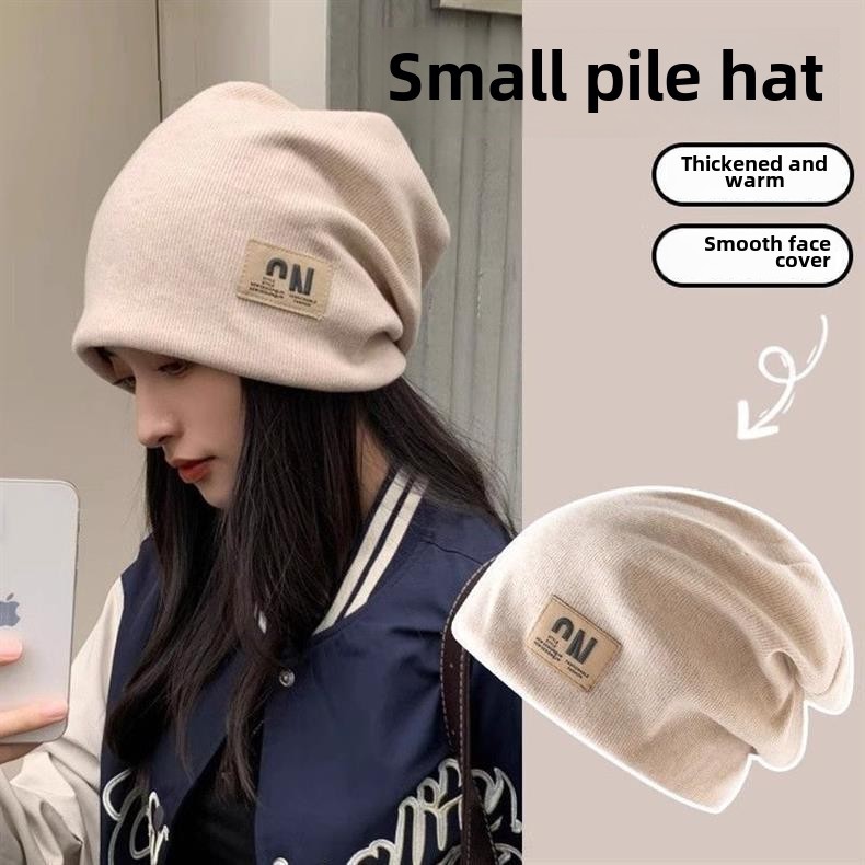กองกองหมวกฤดูใบไม้ร่วงและฤดูหนาวใหม่ญี่ปุ่นและเกาหลีทุกการแข่งขัน earflaps ถักหมวกแฟชั่นบุคลิกภาพ