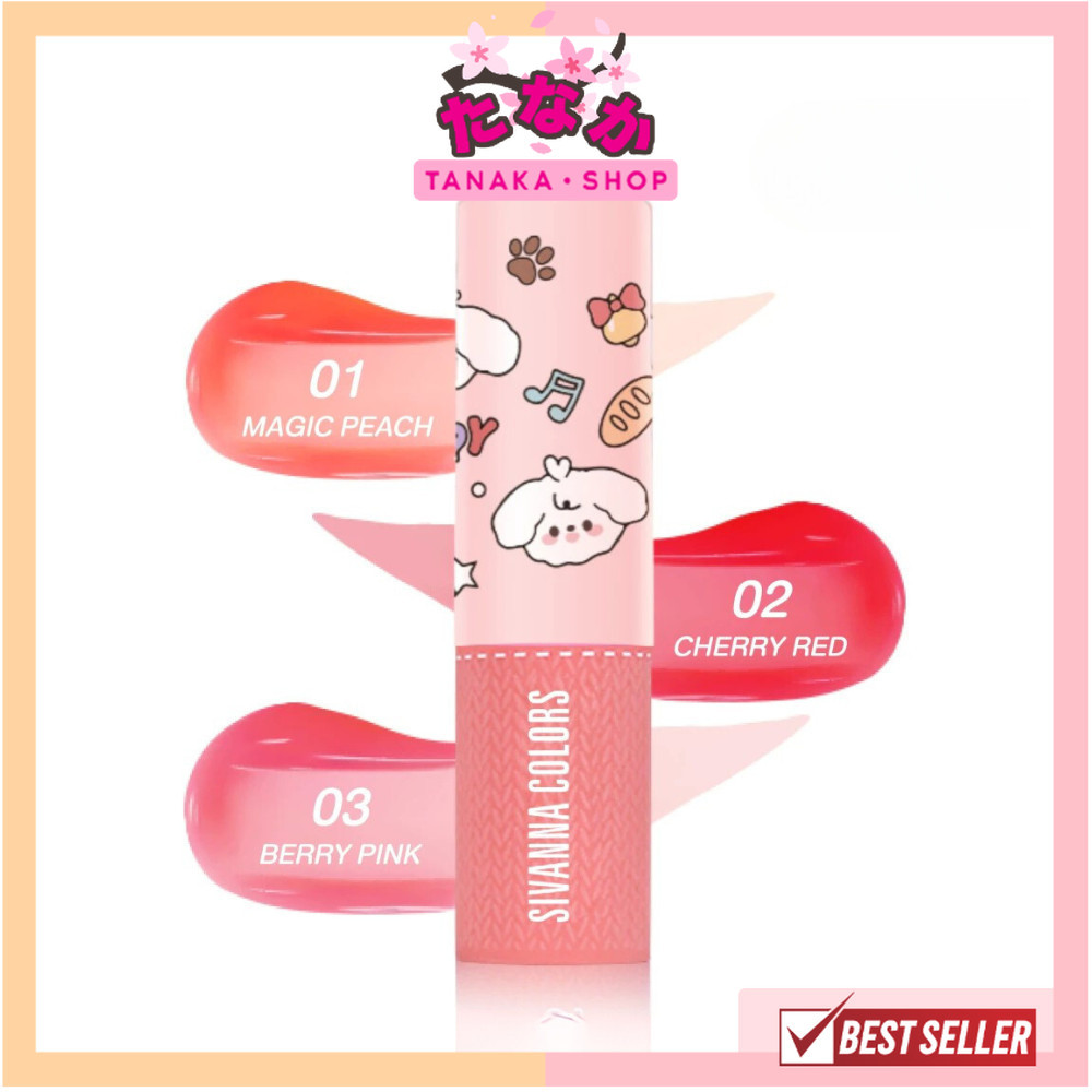 แท้/ถูกที่สุด/ไลฟ์ทุกวัน (1ชิ้น) HF996 Sivanna Colors Lucky Cute Plump Lipstick ลิปพลัมเปอร์ พัฟปี้ ซีเวนน่า