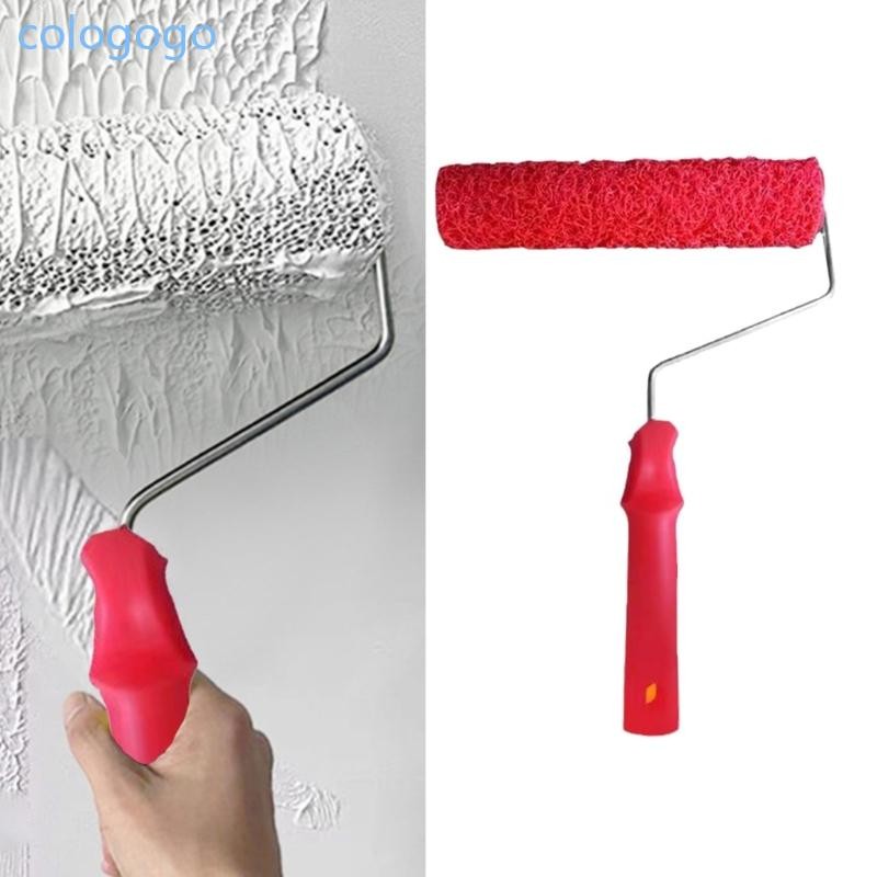 Colo แปรงติดผนัง Putty Roller Texture รูปแบบแปรงลูกกลิ้งสําหรับฉาบเรียบ