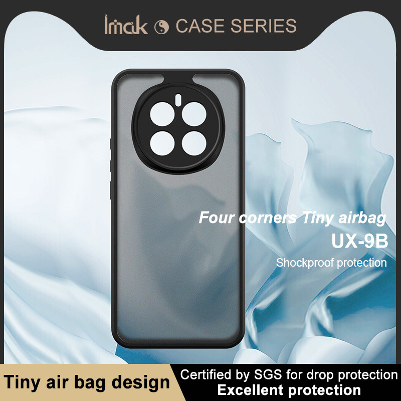 Imak Matte Hard PC Casing for Honor Magic 7 Magic7 5G เคสกันกระแทก Frosted Back Cover Soft TPU Edges