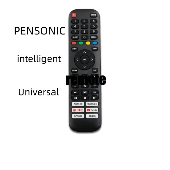 แบรนด์ hissense รีโมทคอนโทรล PENSONIC ใหม่สําหรับสมาร์ททีวี ANDROID TV Universal PENSONIC รีโมทคอนโท