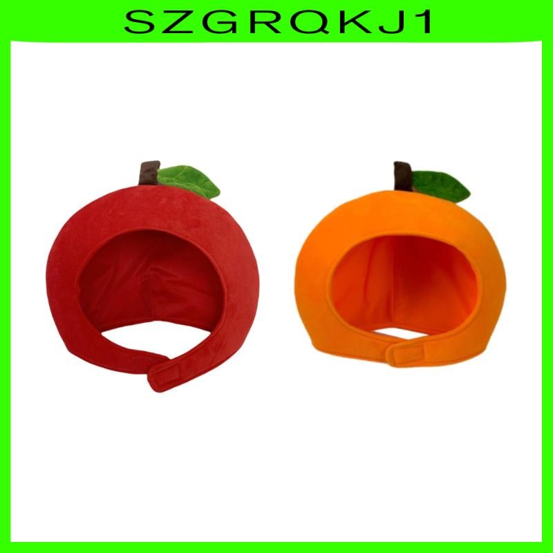 [szgrqkj1] หมวกผลไม้หมวก Photo Prop หมวกเด็กปาร์ตี้สําหรับเทศกาลเวทีของขวัญ