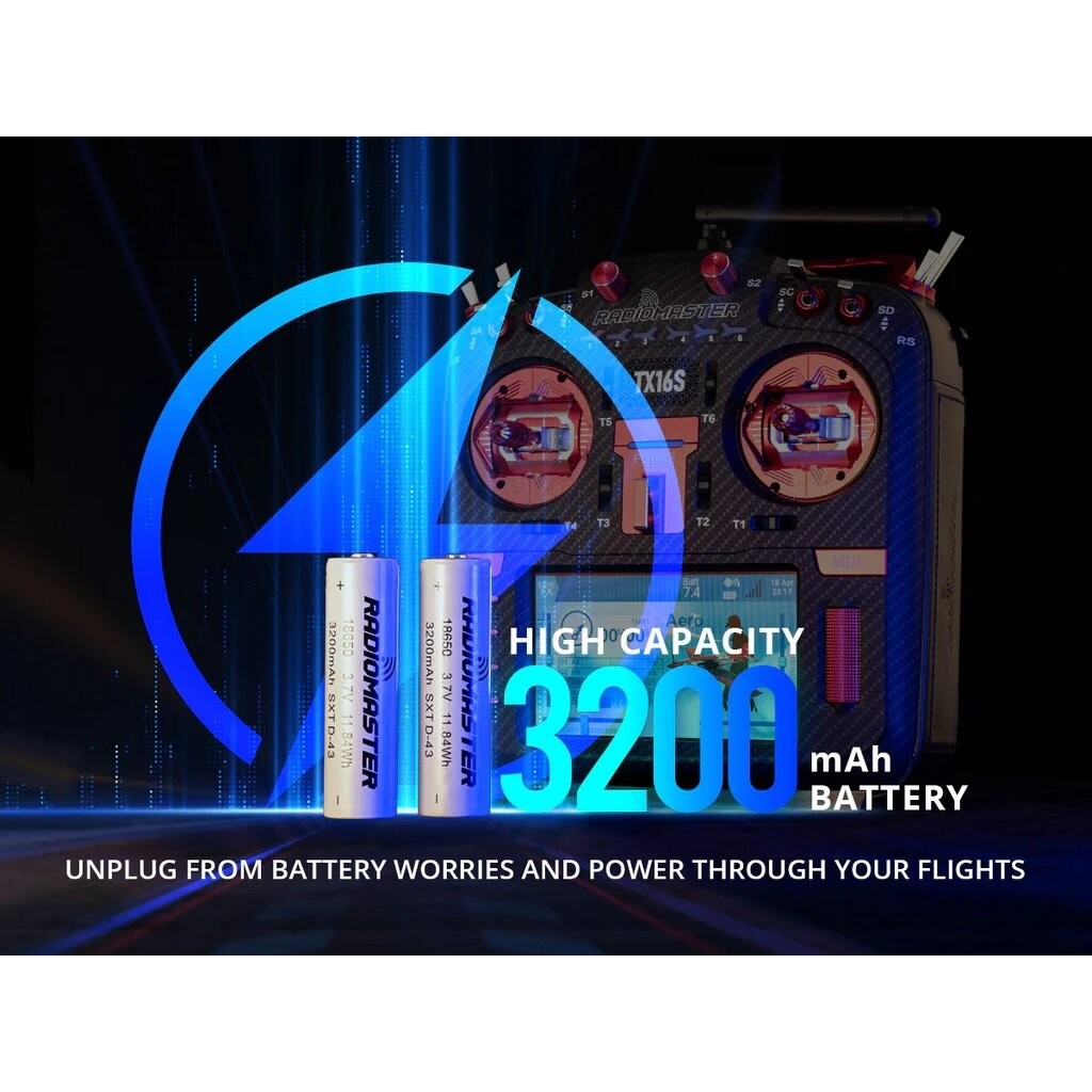 18650 3200mAh 3.7V Battery (2pcs) for TX16S / Boxer / TX12/ Pocket / MT12 Radios แบตกล้อง แบตวิทยุ - รูปที่ 7