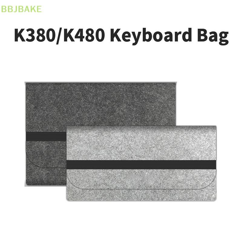 [FSBA] K380 K480 Bag Sleeve Case Cover Wool Felt Storage Handbag Keyboard Pouch KCB