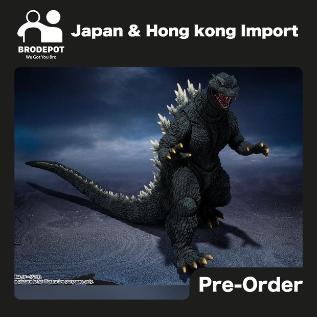 [PO:2025-05] Bandai Tamashii Nations S.H.MonsterArts GODZILLA [2004]