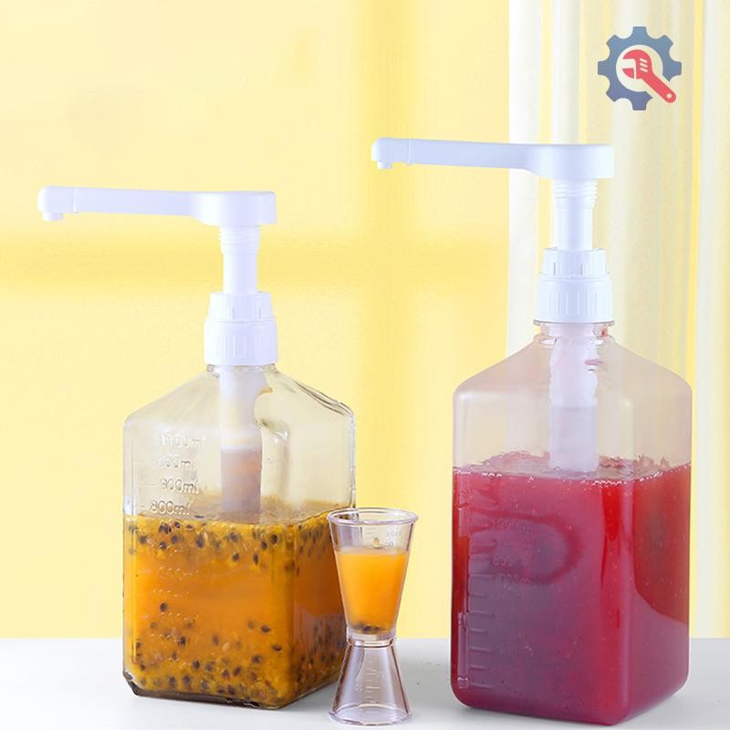 [GEX] 1600ml เครื่องจ่ายน้ําเชื่อมกาแฟมัลติฟังก์ชั่นน้ําผึ้งซอสซอสมะเขือเทศขวด W/ปั๊ม TH