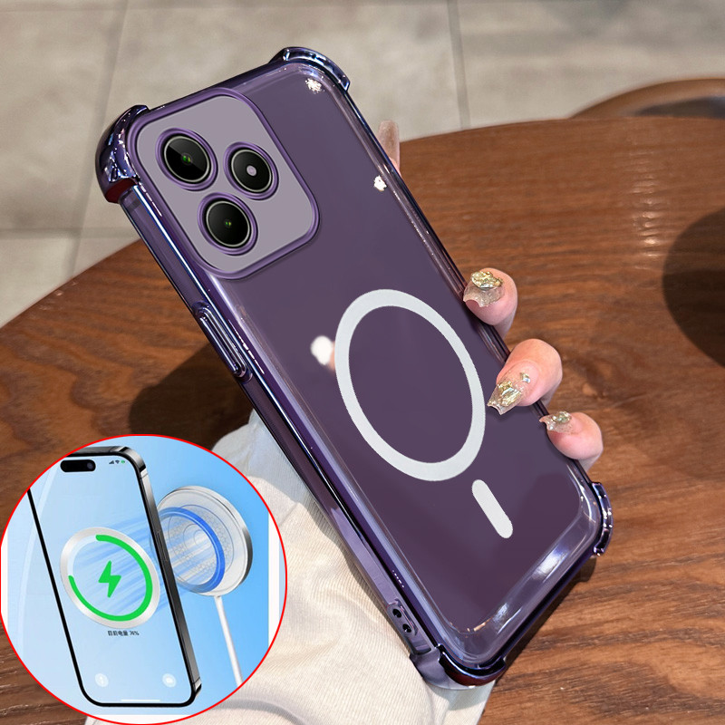 ปลอก realme C53 5g 2023 realme c51 realme note 50 5g 2023 เคสโทรศัพท์เคสนิ่มซิลิโคนกันกระแทกดีไซน์ใหม่หรูหราโปร่งใสสี่มุมเคสป้องกัน SJBSWX01 - รูปที่ 7