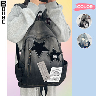 BUBC กระเป๋าเป้สะพายหลัง ใหญ่สไตล์ย้อนยุคเหมาะสำหรับนักศึกษา…