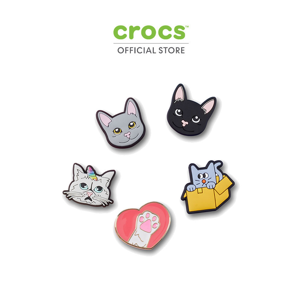 CROCS ตัวติดรองเท้า JIBBITZ™ CATS 5 PACK รุ่น 10014351