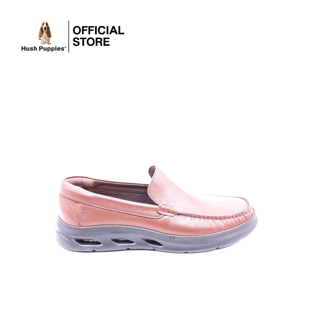 Hush Puppies รองเท้าผู้ชายลำลองหนังแท้ แบบสวม HP 8HCFB82B3F - สีน้ำตาล
