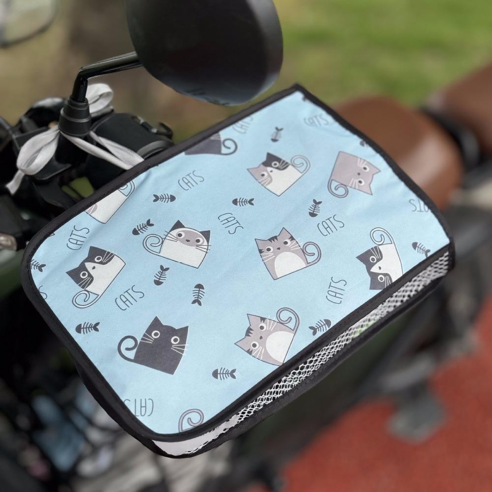 ถุงมือกันแดดรถยนต์ไฟฟ้า LONGE, ถุงมือแฮนด์รถจักรยานยนต์กันลมกันน้ํา, ผ้าคลุมแฮนด์อเนกประสงค์ป้องกันรังสีSun Anti-UV - รูปที่ 2