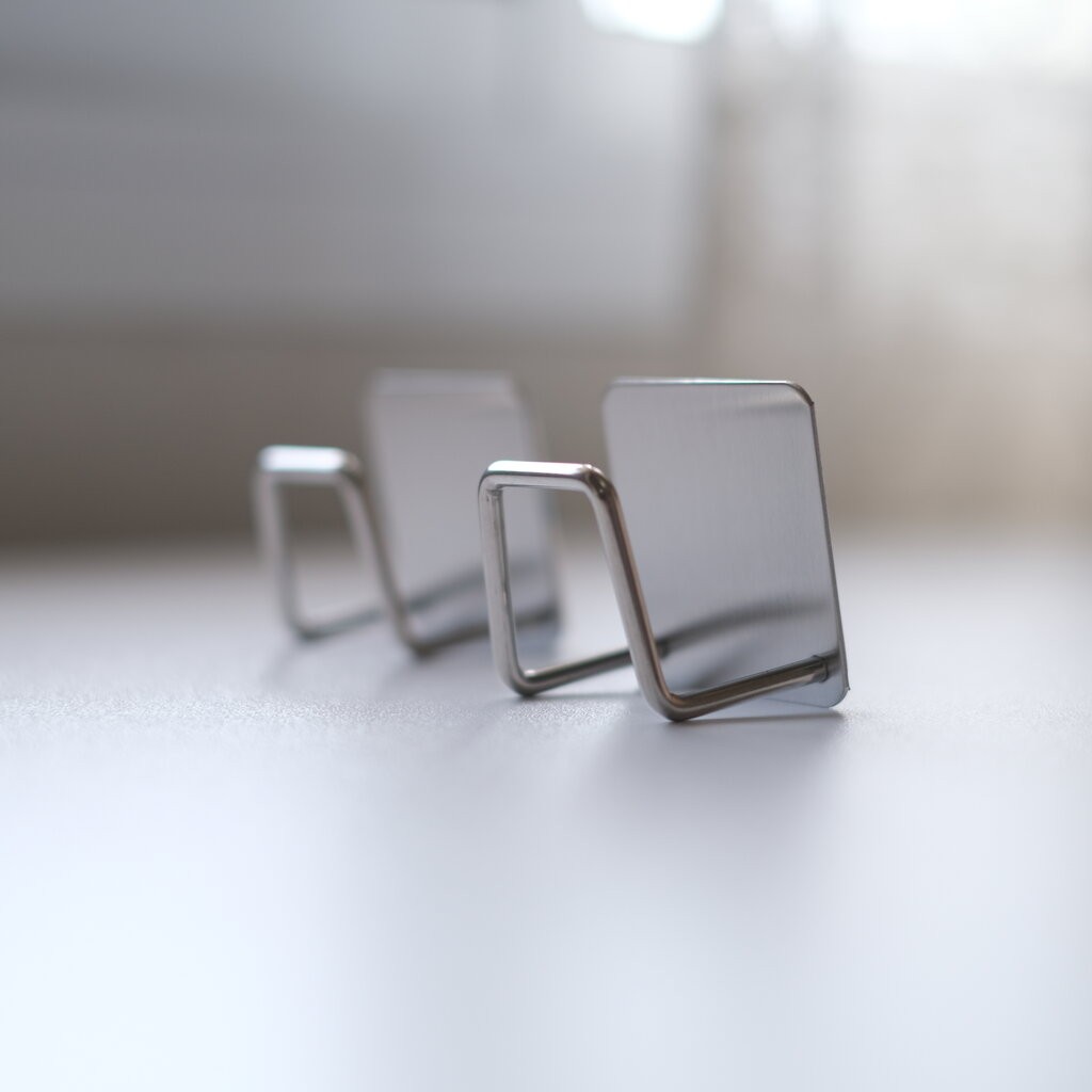 Omocha - (1 set 2 pcs.) Stainless steel-Wall sponge holder ที่วางฟองน้ำสเเตนเลส ติดผนังอ่างล้างจาน
