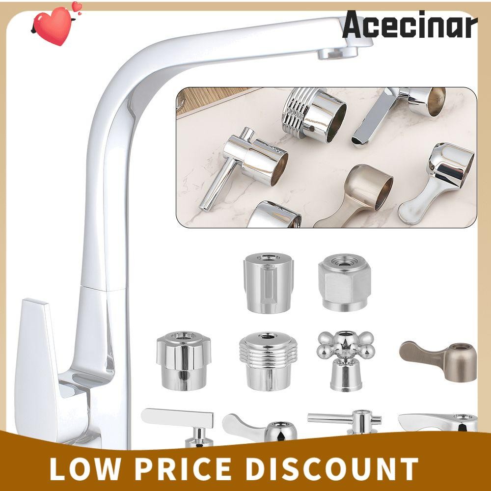 Acecinar 1 ชิ้นก๊อกน้ําจับอุปกรณ์ห้องน้ํา Core Handwheel ก๊อกน้ําสวิทช์จับขนาดเล็ก Spout