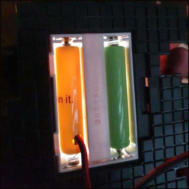 Bett USB ถึง 3V 2x1 5V LR03 AAA Dummy Eliminator สายพร้อมสวิตช์เปิดปิดสําหรับรีโมทคอนโทรลวิทยุไฟ LED